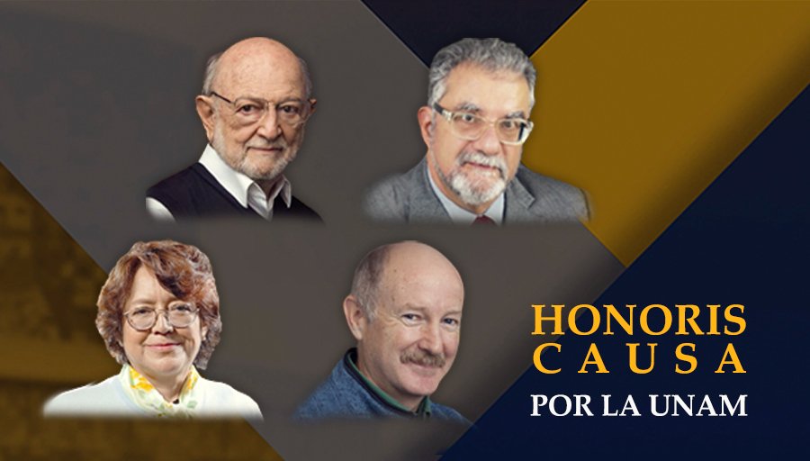 El #ConsejoUniversitarioUNAM aprueba conferir el grado de doctora/doctor honoris causa a:
Michelle Bachelet,
Una Canger,
Julio Frenk Mora,
Antonio María Hernández,
Susana Lizano Soberón,
Susana López Charretón,
María Emilia Lucio,
Alejandro Portes,
Dani Rodrik,
José Sarukhán,
