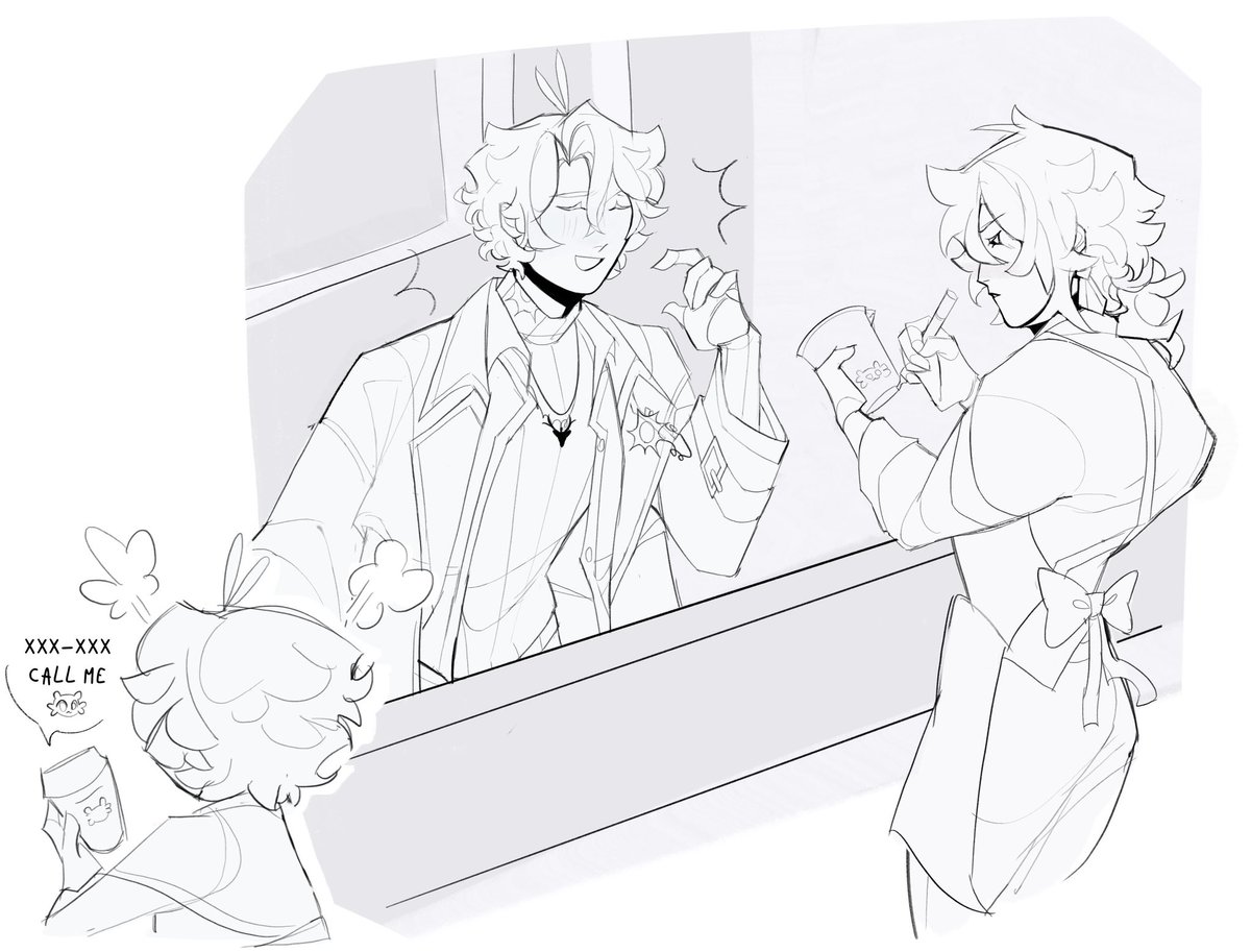 #phaidei ☕️doodle