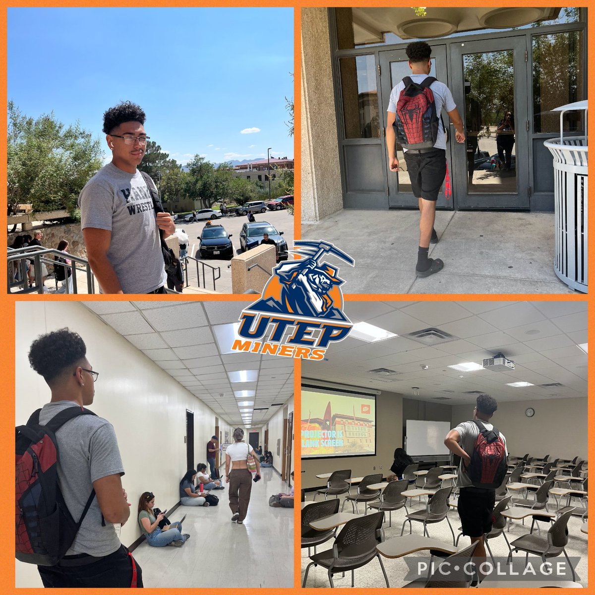 First day of classes <a href="/UTEP/">UTEP</a> 
Proud Knight representing the Kingdom! <a href="/HanksEC_Knights/">J.M. Hanks Early College Admissions🏰⚔🛡</a> <a href="/HanksGutierrez/">Danny Gutierrez</a> <a href="/fabyarras/">Fabiola Ruiz-Arras</a>