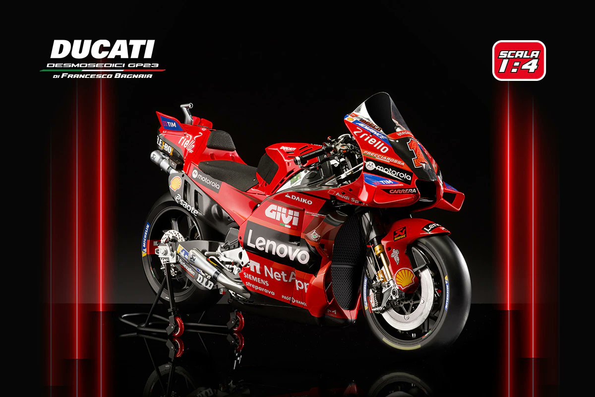 週刊デスモセディチ創刊。ドゥカティのチャンピオンマシンであるGP23を