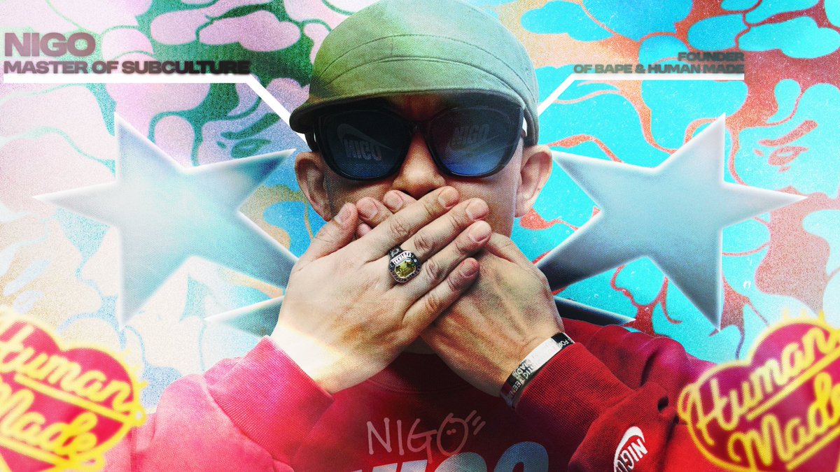 JTFgraphics's tweet photo. NIGO DESIGN @nigoldeneye 

#NIGO #Bathingape #Humanmade #GraphicDesign #graphicdesignismypassion #design #designer https://t.co/3Tm8YIrgab