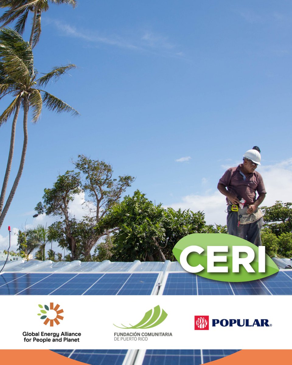 🌞 ¿Tu comunidad depende de ti en emergencias?
Con #CERI puedes acceder a energía solar con subsidios, donativos y préstamos.
¡Fortalece tu organización o negocio ante apagones!
✉️ Escríbenos: accesoaenergia@fcpr.org
#EnergíaParaTodos #ResilienciaComunitaria #PuertoRico