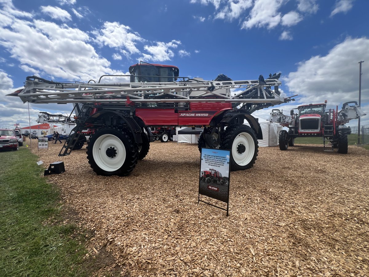 It's Farm Show week!  Down at Farm Progress Show in Decatur, IL.
Are you going to the show?

We're in booth #27W.  Come on by and catch up on everything Apache Sprayers!

#ApacheSprayers