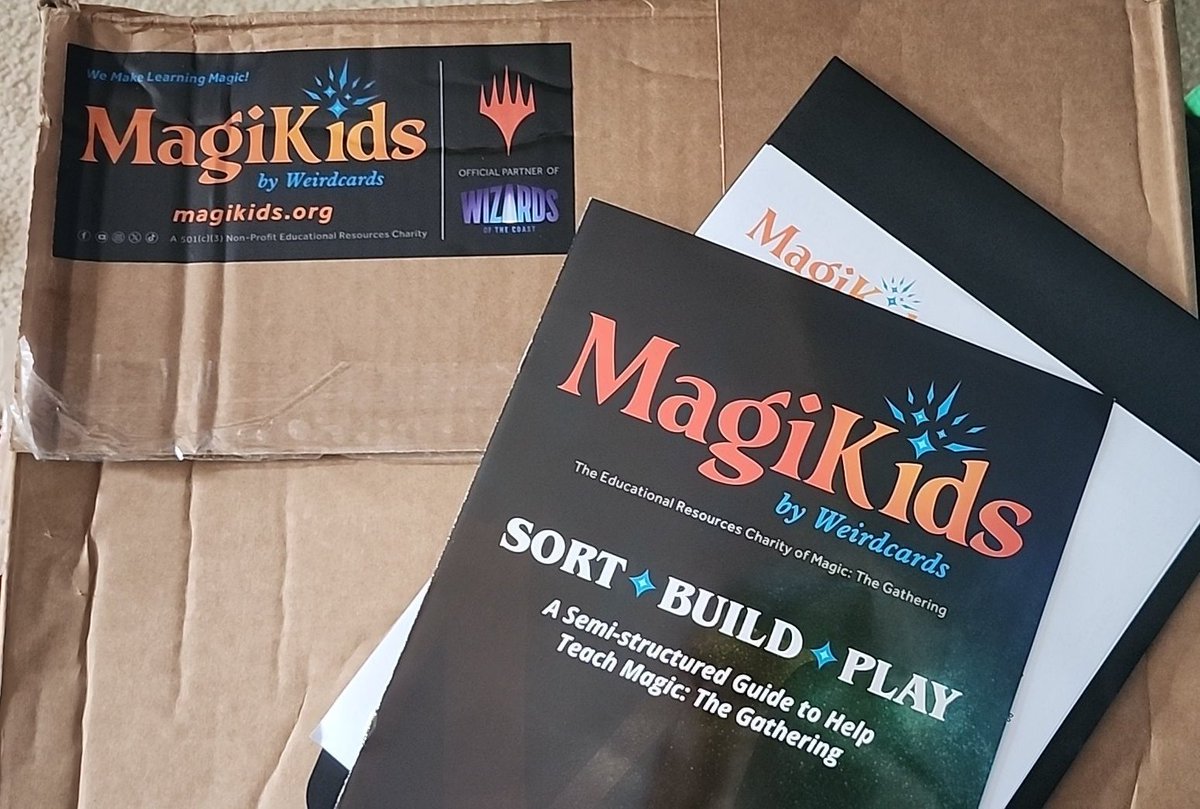 <a href="/magikidsMTG/">MagiKids.org ♻️ MTGSchools</a> 
We are so grateful for MagiKids and what they do. 
Everything looks great and we couldn't be more excited to share these resources with youth in our small community at our upcoming event!