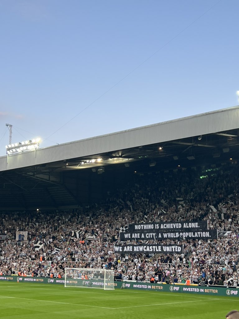 The message is loud and clear #NUFC