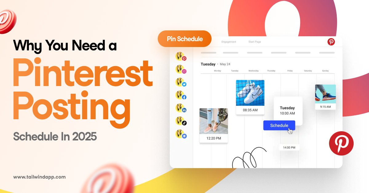 Posting on Pinterest only when inspiration strikes leads to missed opportunities. A consistent schedule helps your content reach the right people at the right time. Discover why it matters in 2025. Read the full blog post to learn more! tailwindapp.com/blog/why-you-n…