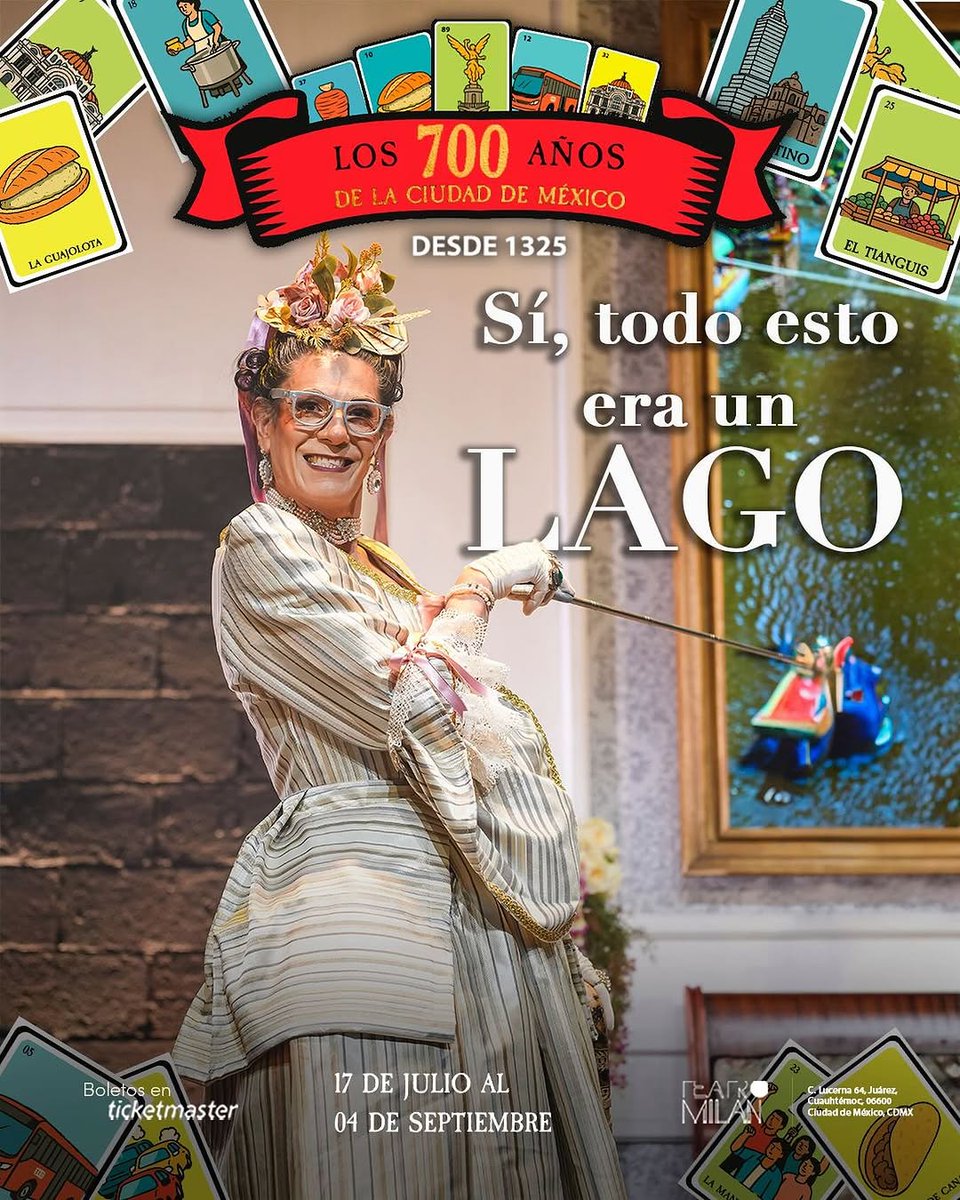 ¡Quedan 2 funciones de #LasMeninas en "los 700 años de la Ciudad de México! 🇲🇽

📅 Jueves 8:45 p.m.
🎭 Teatro Milán
🎟️ Taquilla y bit.ly/3BE7Wmc