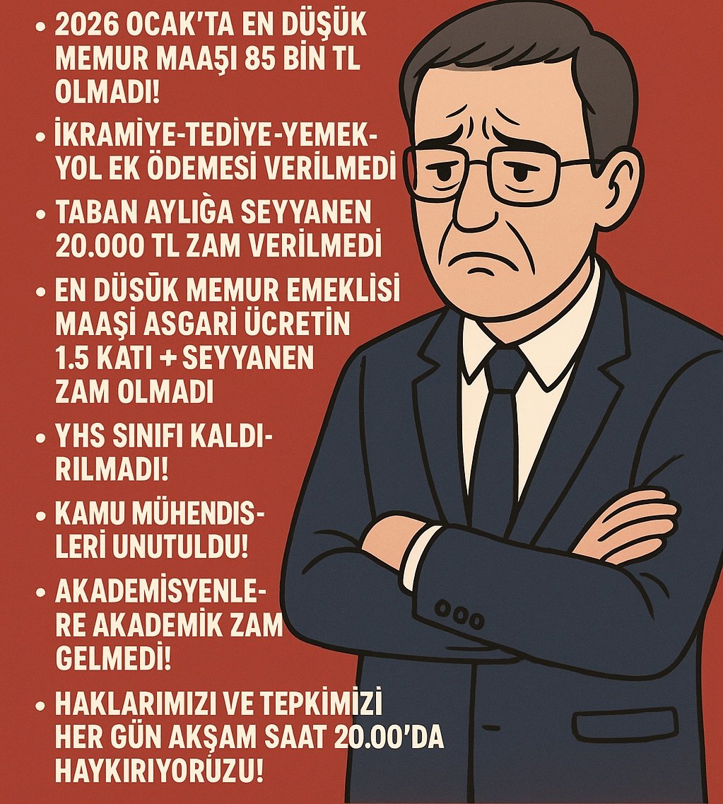 #MemurlarıBitirdiniz
