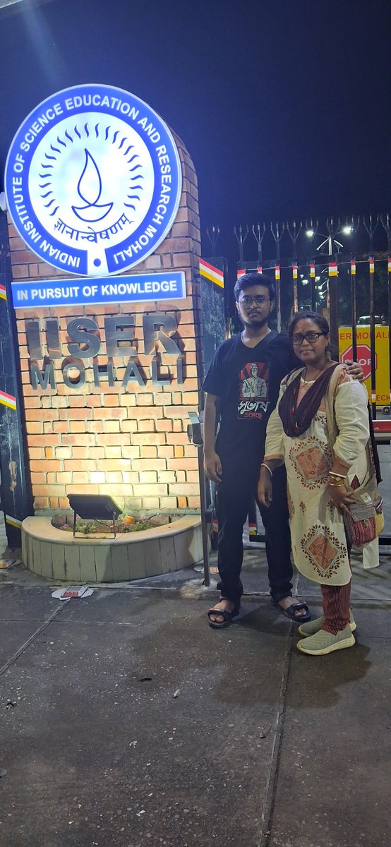 JishnuPaul2's tweet photo. Life update: Joined IISER Mohali.

@IiserMohali https://t.co/b6BmbU0VzH