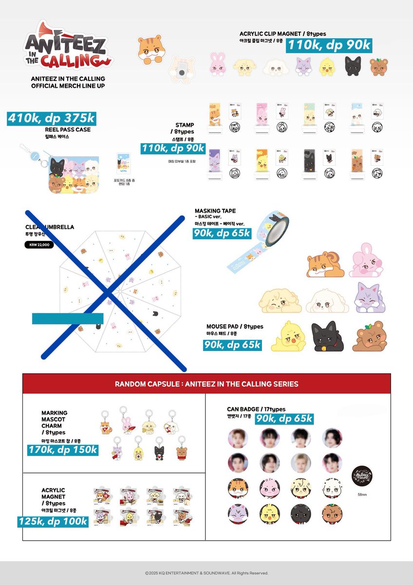 OPEN HANDCARRY ANITEEZ IN THE CALLING [LIMITED SLOT]

⋆ harga bersih ina
⋆ est ina 12 sept
⋆ dp 🆗 full payment kalau barang sudah secure

❌ belum incl packing + admin shopee

📍dom bandung 
💌 dm for more details ◡̈