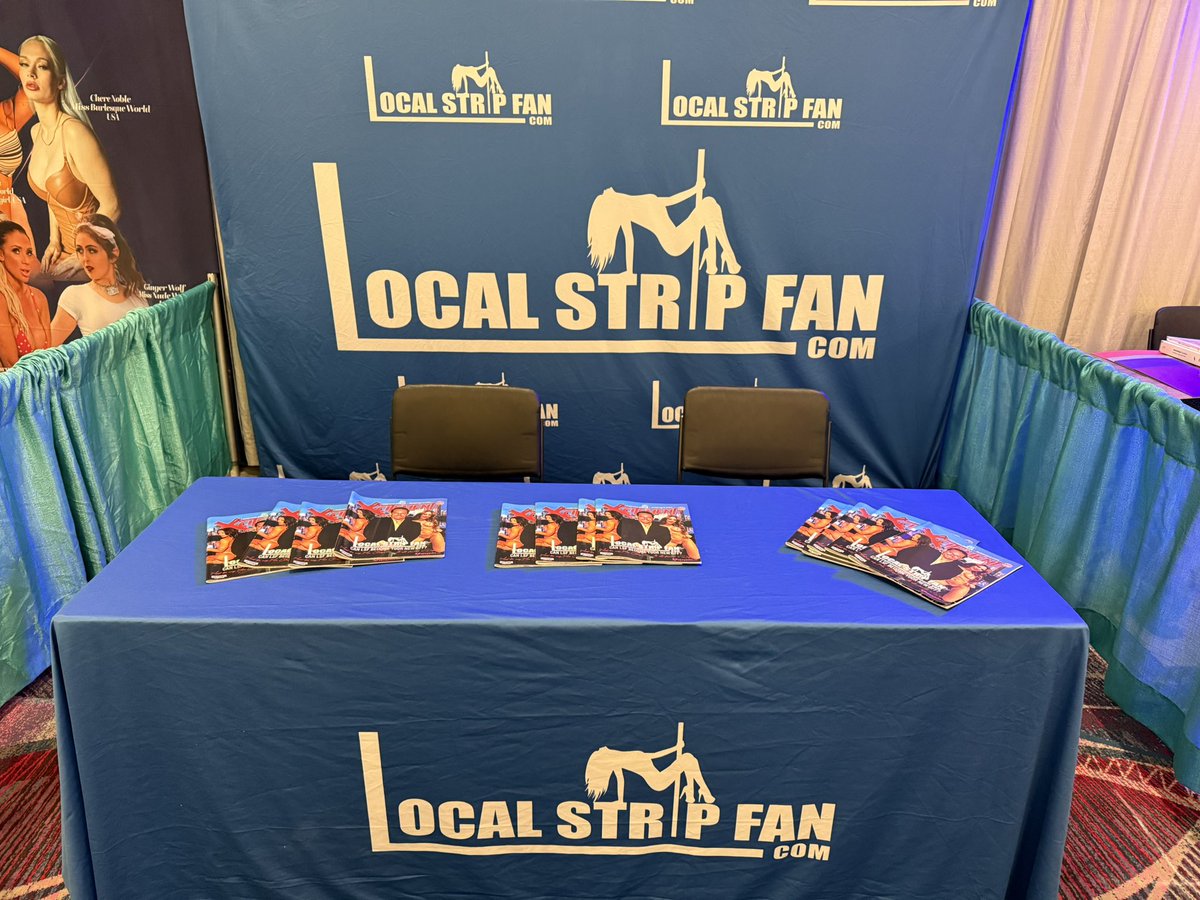 LocalStripFan's tweet photo. Come visit our booth @ExoticDancerMag #gentlemansclub #EXPO2025 @FlamingoVegas @MousesEarKnoxTN @IndyJiggles @IndyJaguars @SF_Hustlerclub @HustlerClubNola @HustlerClub_LV https://t.co/lu1hRQU3mm