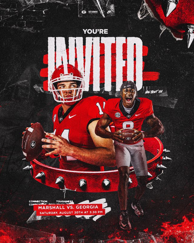 In Athens this Saturday CFB is back ! 💪🏽