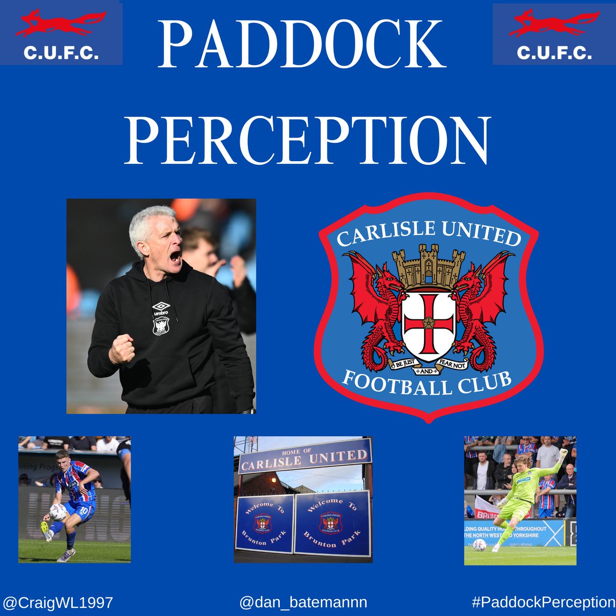 Dan Bateman (@dan_batemannn) on Twitter photo Myself and <a href="/CraigWL1997/">Craig Lucock</a> just wanted to thank everyone who’s read #PaddockPerception recently, we appreciate everyone who spares their time to read our articles.
We are just getting started as well. Keep your eyes peeled for new content!
Have a great evening Blues! 💙
#CUFC Myself and <a href="/CraigWL1997/">Craig Lucock</a> just wanted to thank everyone who’s read #PaddockPerception recently, we appreciate everyone who spares their time to read our articles.
We are just getting started as well. Keep your eyes peeled for new content!
Have a great evening Blues! 💙
#CUFC