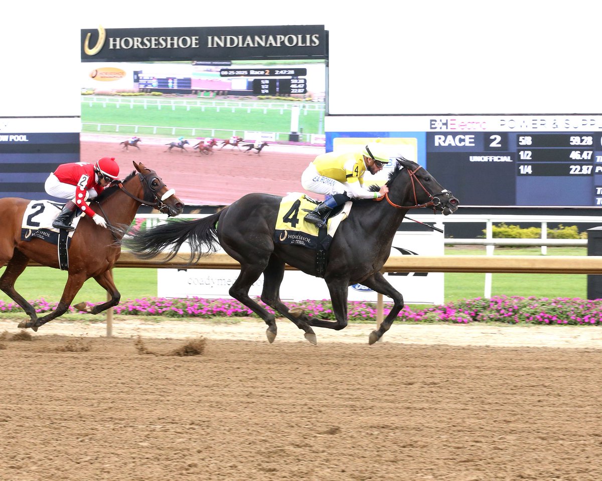 John G. Dooley (@johngdooley) on Twitter photo Terrific to see MOLLYāS POTION (Pataky Kid), after a 4-0-2-0 start to the meet, getting back in the winners circle <a href="/HSIndyRacing/">Horseshoe Indianapolis Race Course</a> on Monday after Fillies ALWC Sprint with <a href="/E_RomanOfficial/">Evin RomĆ”n Official</a> for Dawn Fontenot. Had looked good as juvenile winning twice at IND, including a Indiana Terrific to see MOLLYāS POTION (Pataky Kid), after a 4-0-2-0 start to the meet, getting back in the winners circle <a href="/HSIndyRacing/">Horseshoe Indianapolis Race Course</a> on Monday after Fillies ALWC Sprint with <a href="/E_RomanOfficial/">Evin RomĆ”n Official</a> for Dawn Fontenot. Had looked good as juvenile winning twice at IND, including a Indiana