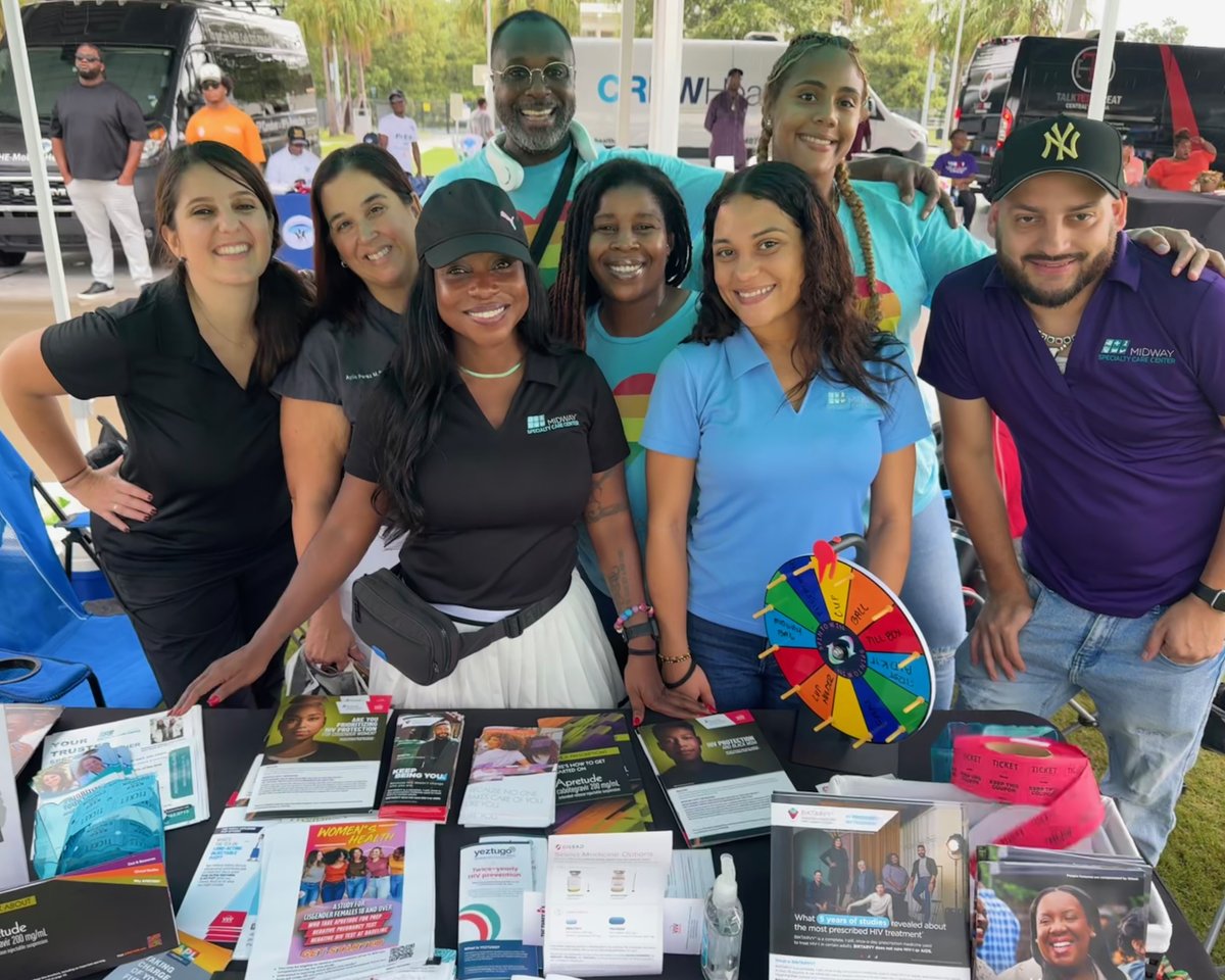 MidwayIDCare's tweet photo. 🎶 What an amazing time at Gospel Fest this past Saturday! Our #Orlando team was honored to be part of such a great community event. Thank you to everyone!

👉 Couldn't make it? Contact us for PrEP info!
https://t.co/KQ5wX8GaAk https://t.co/FnPOplq4LB