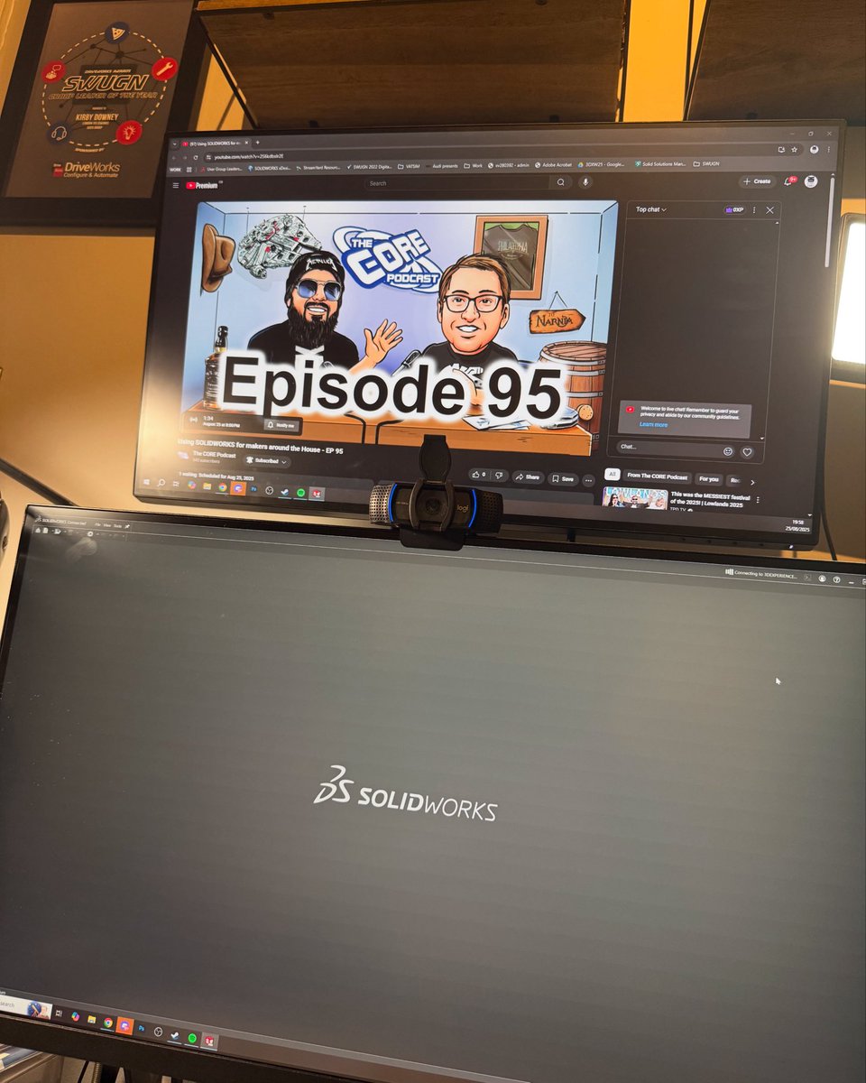 🚨 We’re LIVE! 🚨
Kicking back, catching up, and diving into all things nerdy — from engineering to hobbies and everything in between. 🤓⚙️🎨
Join us here 👉 youtube.com/live/2S6kdbsIr…
#TheCorePodcast #LivePodcast #Engineering #NerdCulture #Hobbies