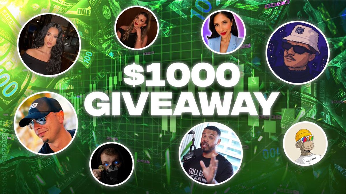 โ๐ฃ๐ช๐ก๐ฅ๐ ๐ผ๐๐ก๐ฃ๐๐ค๐ค๎จ๐ค (@cryptoempressx) on Twitter photo $1,000 giveaway! ๐ฐ
My friends and I are teaming up to give back to everyone!
We are giving away $500 in $USDC to (2) lucky winners โจ
Winners will be picked on September 1st
Rules are SIMPLE!
FOLLOW โคต๏ธ
<a href="/cryptojourneyrs/">Rodney</a>
<a href="/bitcodyy/">โฟitcody ๐</a>
<a href="/CryptoEmpressX/">โ๐ฃ๐ช๐ก๐ฅ๐ ๐ผ๐๐ก๐ฃ๐๐ค๐ค๎จ๐ค</a>
<a href="/Z_Humphries/">Zach Humphries</a>
<a href="/LFGNOW1/">LFGNOW</a> $1,000 giveaway! ๐ฐ
My friends and I are teaming up to give back to everyone!
We are giving away $500 in $USDC to (2) lucky winners โจ
Winners will be picked on September 1st
Rules are SIMPLE!
FOLLOW โคต๏ธ
<a href="/cryptojourneyrs/">Rodney</a>
<a href="/bitcodyy/">โฟitcody ๐</a>
<a href="/CryptoEmpressX/">โ๐ฃ๐ช๐ก๐ฅ๐ ๐ผ๐๐ก๐ฃ๐๐ค๐ค๎จ๐ค</a>
<a href="/Z_Humphries/">Zach Humphries</a>
<a href="/LFGNOW1/">LFGNOW</a>