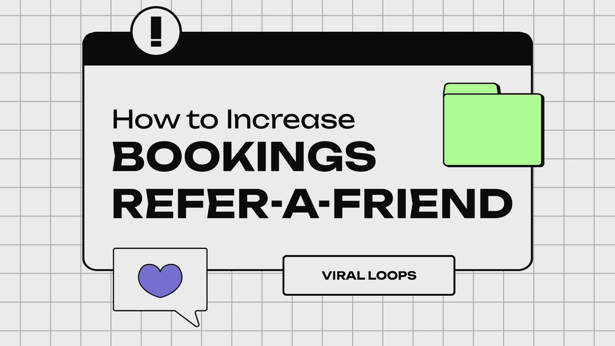 Hotels spend millions on OTAs &amp; ads—just to rent guests. 
What if your best growth channel is already checked in?
Build a Refer-a-Friend campaign that drives direct bookings:

viral-loops.com/blog/refer-a-f… 

#Hospitality #ReferralMarketing