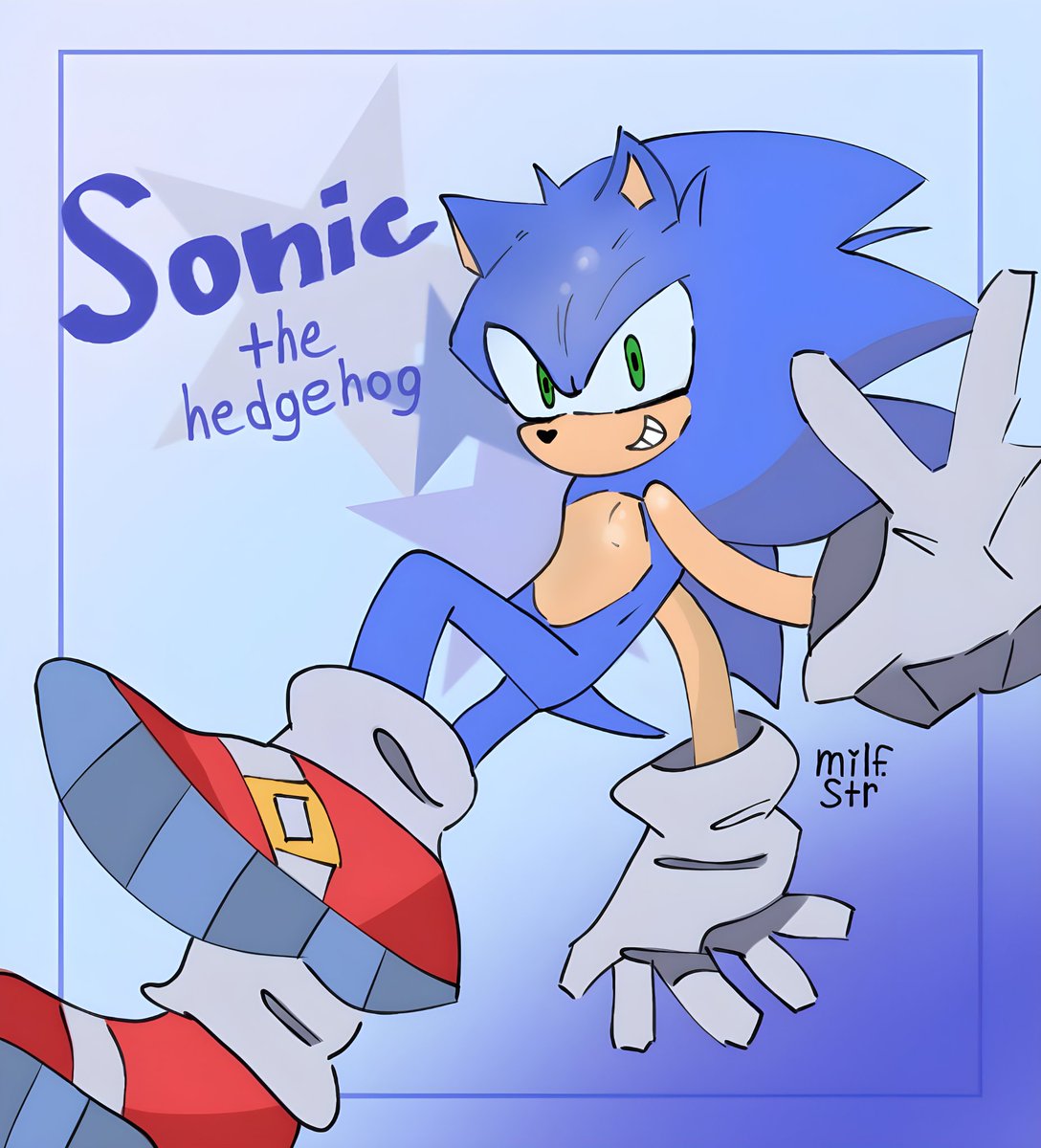 new art in a new style!

#SonicTheHedgehog #sonic