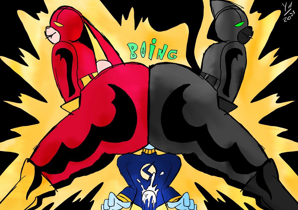 Double attaque
(Rip lightning hare 🫡)
Oc made by <a href="/SheriffMJ1/">Sheriff_MJ Comms Closed</a>