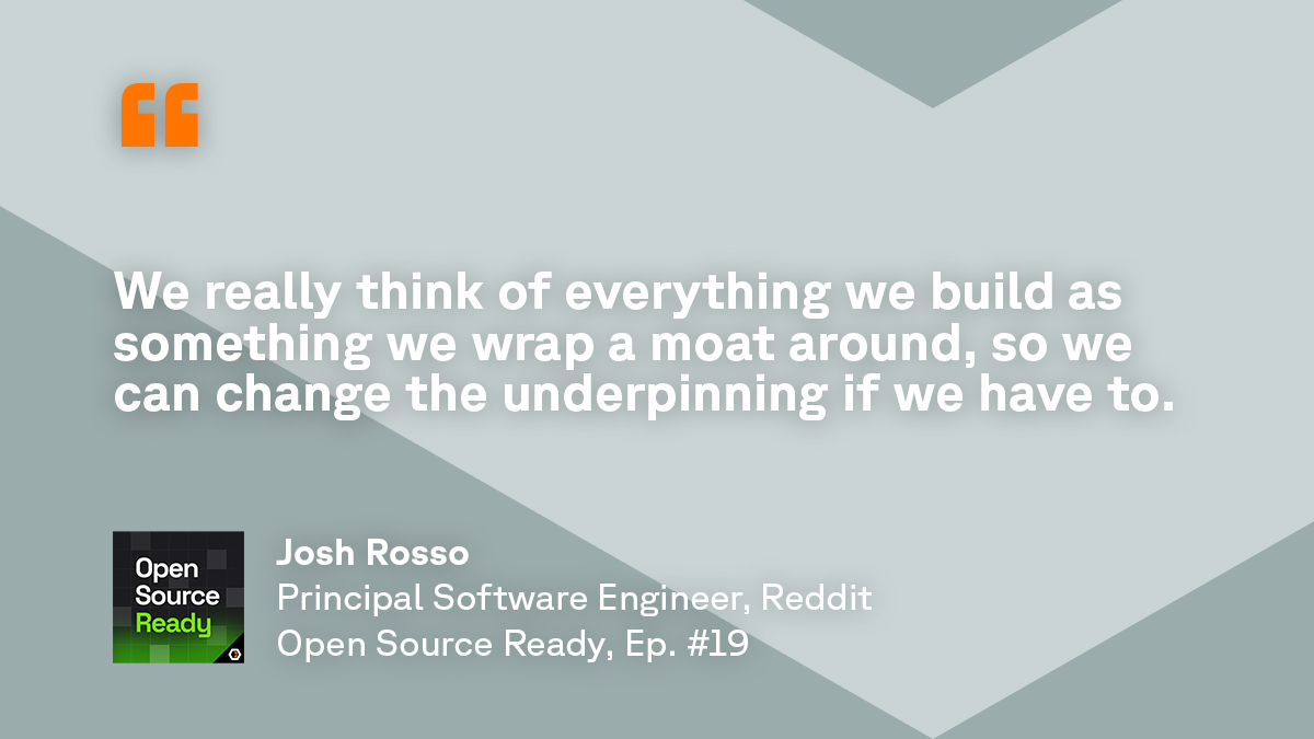Heavybit (@heavybit) on Twitter photo 🎙️ Ever wonder what it takes to run <a href="/kubernetesio/">Kubernetes</a> for one of the internet’s busiest sites? <a href="/joshrosso/">Josh Rosso</a> from <a href="/Reddit/">Reddit, Inc.</a> joins <a href="/johncodezzz/">John McBride</a> and <a href="/bdougieYO/">bdougie on the internet</a> to talk OSS, scale, and AI in infrastructure. Tune in to episode 19 of <a href="/opensourceready/">Open Source Ready</a>! 🎧
hubs.ly/Q03BlvqT0 🎙️ Ever wonder what it takes to run <a href="/kubernetesio/">Kubernetes</a> for one of the internet’s busiest sites? <a href="/joshrosso/">Josh Rosso</a> from <a href="/Reddit/">Reddit, Inc.</a> joins <a href="/johncodezzz/">John McBride</a> and <a href="/bdougieYO/">bdougie on the internet</a> to talk OSS, scale, and AI in infrastructure. Tune in to episode 19 of <a href="/opensourceready/">Open Source Ready</a>! 🎧
hubs.ly/Q03BlvqT0