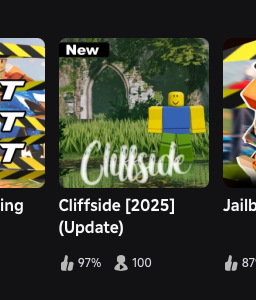 😭 100 Players on Cliffside and it's a Showcase with no ads running thank you guys so so so much!! 

Play on Roblox: roblox.com/games/91132996…