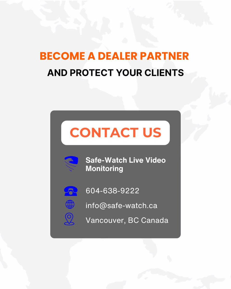 Property crimes are real, and businesses need protection. 🚨

With live video monitoring and real-time alerts, you can help your clients stay safe.

Partner with us to bring these solutions to your customers.

Get support, training, and exclusive resources to grow your business.