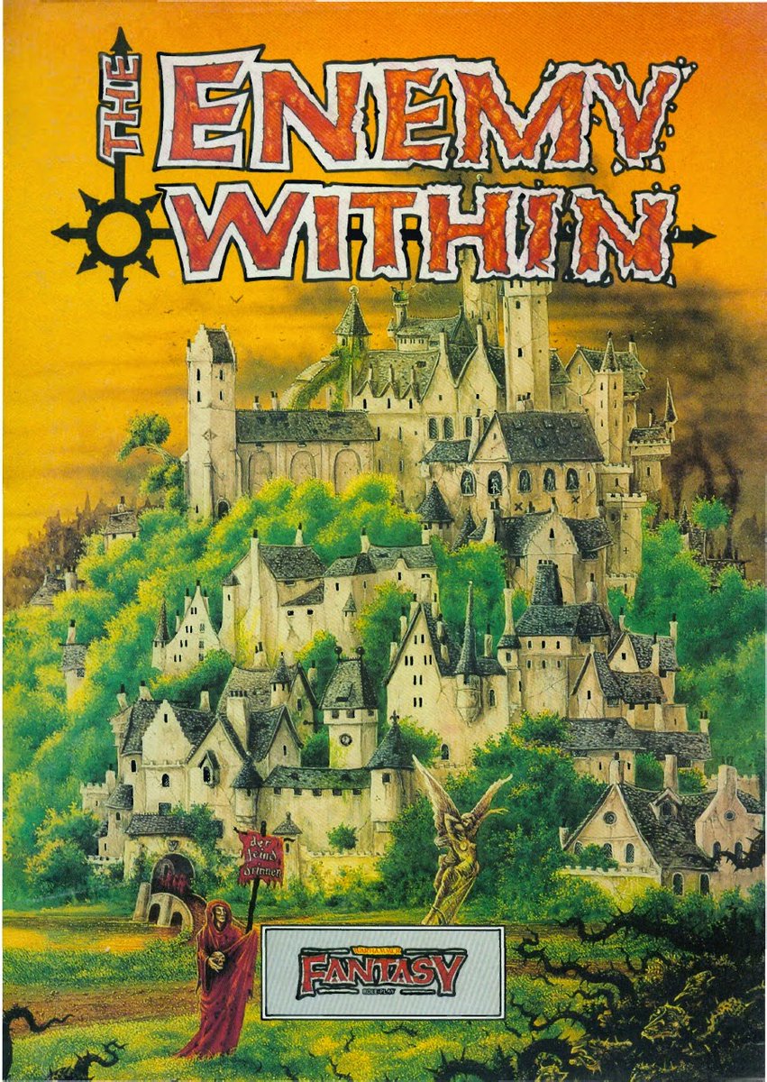 xathrodox86's tweet image. In today's post I am writing about one of the #WFRP legends - Graeme Davis himself!

italwaysrainsinnuln.wordpress.com/2025/08/25/ran…

I try to cover all of his impressive work on Warhammer and more, as well as mention his awesome blog! Without Graeme there would be no WFRP.🔨

Art by John Blanche
#TTRPG