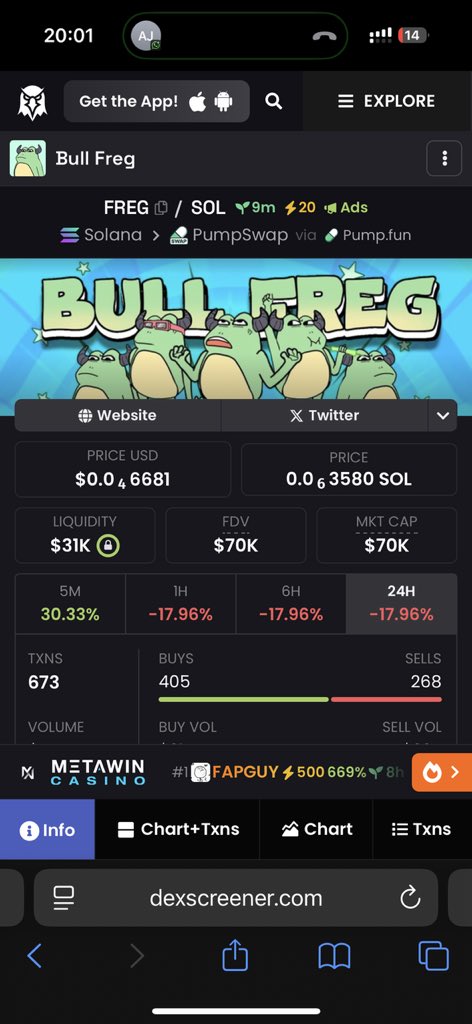 MachoGadgets's tweet image. 5gvo59GJB447YuoCTsWMGMP4mdKnDAiC7acJyPyRpump

@W0LF0FCRYPT0 @sro_cto @cryptolyxe