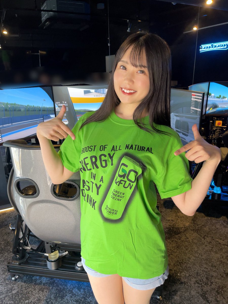 suzuno_yakumo's tweet image. おはようございます☀️
今日も #楽しく行こうぜッ (๑•̀ㅂ•́)و✧ｸﾞｯ💚
２部のGO&amp;amp;FUNウェア🇮🇹
レーシングシュミレーターオフ会楽しかったですね🥰🏎️🎮

#GOandFUN #GOFUN
#レースクイーン
#レースアンバサダー
#ZENKAIRACING 
#GRACETRACK