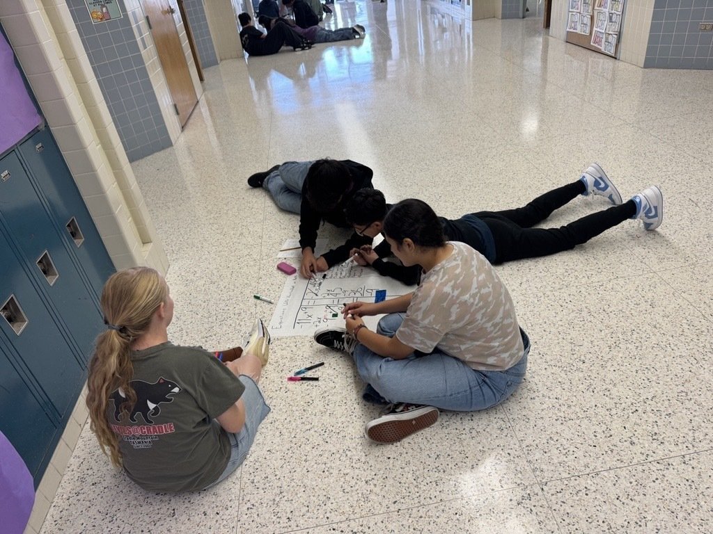 deleon046's tweet image. Last week... IB Students Worked Collaboratively to Change Linear Equations to Proof Format. #AcceleratedMath #IB #ATLSkills #LionPride
