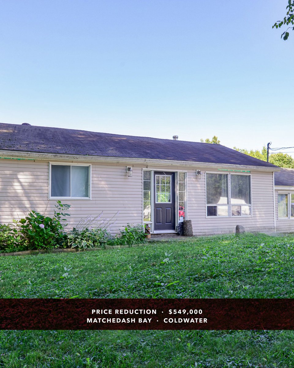 clarkemuskoka's tweet photo. PRICE REDUCTION - WATERFRONT LISTING
1628 Trader Cowan Road
$549,000
VIEW: https://t.co/HSSCwc0NfC
.
.
.
#PriceReduction #MuskokaCottages #Severn #MuskokaRealEstate #RealEstateLisitings #Muskoka #HouseHunting #WaterfrontLiving #LakeLife #MuskokaRealtor https://t.co/4beBPlHZYp