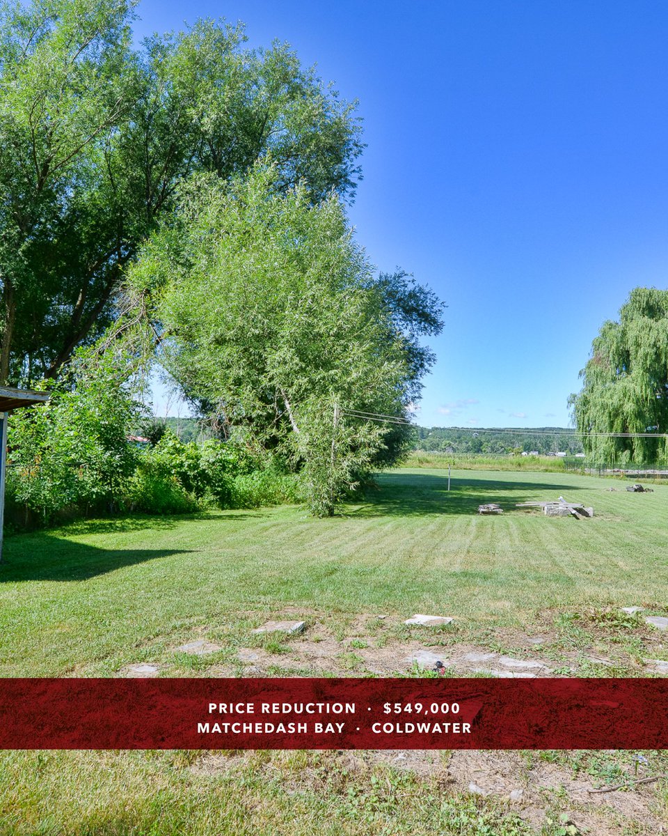 clarkemuskoka's tweet photo. PRICE REDUCTION - WATERFRONT LISTING
1628 Trader Cowan Road
$549,000
VIEW: https://t.co/HSSCwc0NfC
.
.
.
#PriceReduction #MuskokaCottages #Severn #MuskokaRealEstate #RealEstateLisitings #Muskoka #HouseHunting #WaterfrontLiving #LakeLife #MuskokaRealtor https://t.co/4beBPlHZYp