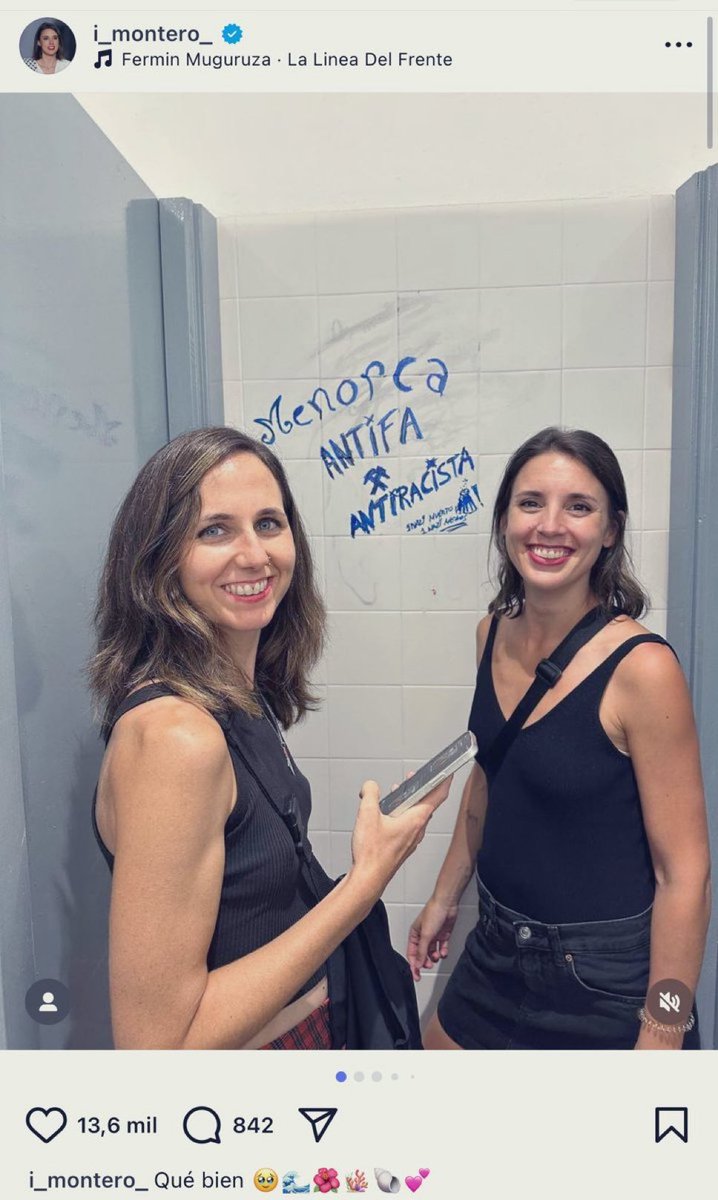 A Menorca escrivim en català.
Respecteu la nostra llengua.
#Menorca <a href="/ionebelarra/">Ione Belarra</a> <a href="/IreneMontero/">Irene Montero</a>