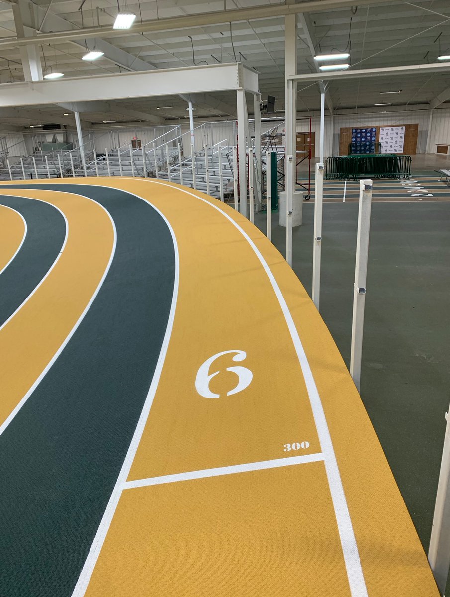 All vertical railings installed. Currently measuring all of the cross pieces to fabricate those. Additionally, they are working on camera mounts for the sprint straight.