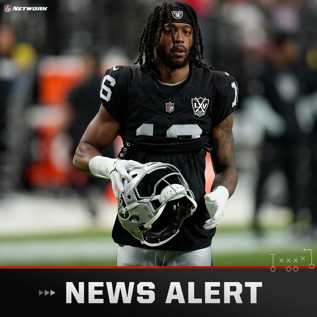 Ian Rapoport (@rapsheet) on Twitter photo #Raiders WR Jakobi Meyers recently met with team brass and requested to be traded, per me and <a href="/TomPelissero/">Tom Pelissero</a>.
The team, citing his value, said they had no plans to do so. Meyers and the team attempted to negotiate a new contract, but could not come to terms. #Raiders WR Jakobi Meyers recently met with team brass and requested to be traded, per me and <a href="/TomPelissero/">Tom Pelissero</a>.
The team, citing his value, said they had no plans to do so. Meyers and the team attempted to negotiate a new contract, but could not come to terms.