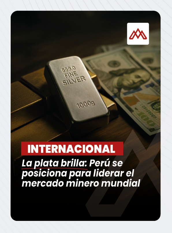 mundomineroec's tweet image. La plata podría alcanzar USD 100 en 2030. Perú se posiciona como líder minero y la Bolsa de Lima proyecta alza.

Léelo aquí: mundominero.com.ec/auge-plata-min…

#MundoMinero #plata #MineríaPeruana #InversiónMinera #bolsadelima #BVL #TransiciónEnergética