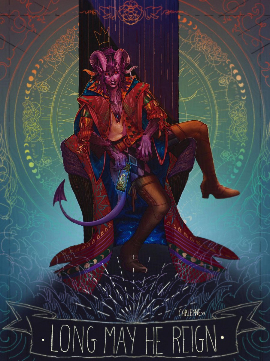 Mollymauk I did in 2019 🃏