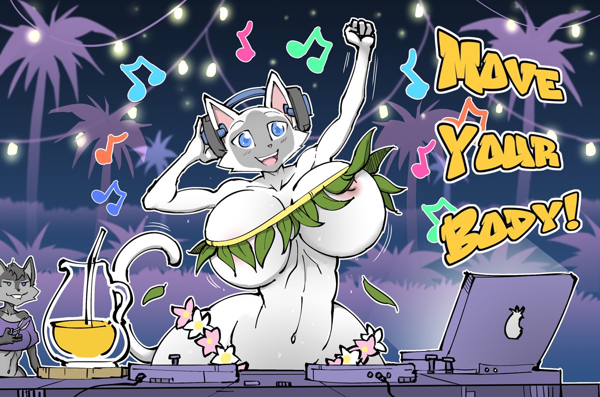The Luau has kicked off! DJ Kitty rocks the tunes, while Naari has an idea to spice things up a bit! Former exclusive from you know where, Next part is up now!