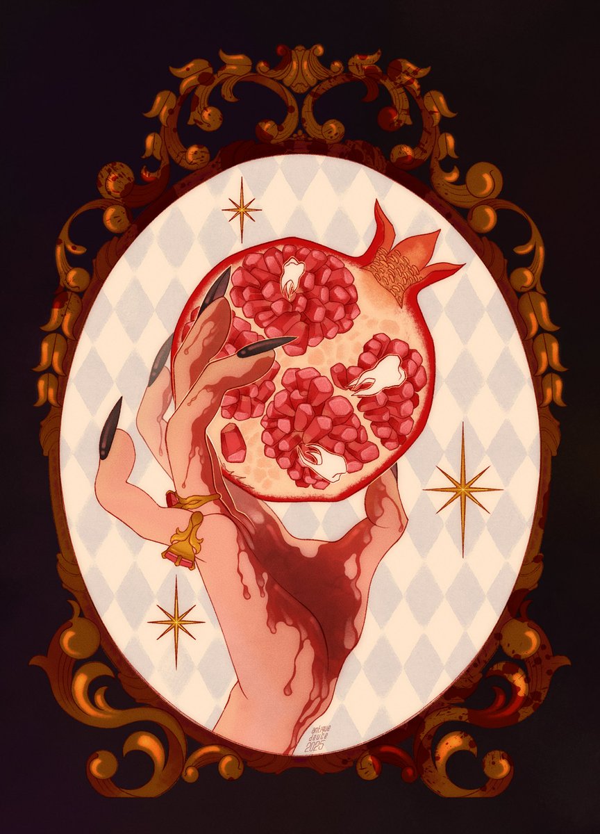 antiquedeuce's tweet image. hi! I’m Donya and this is my work