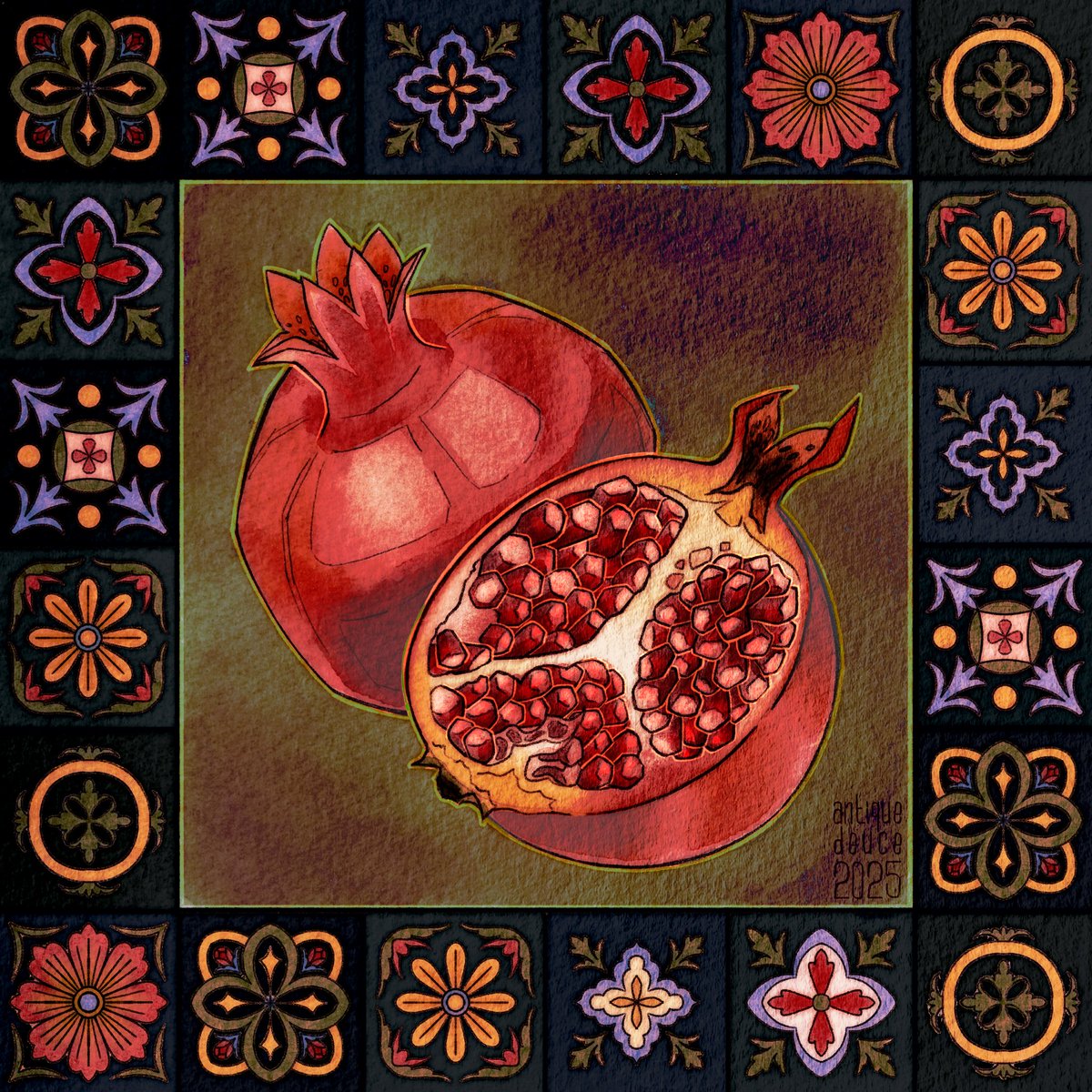 antiquedeuce's tweet image. hi! I’m Donya and this is my work