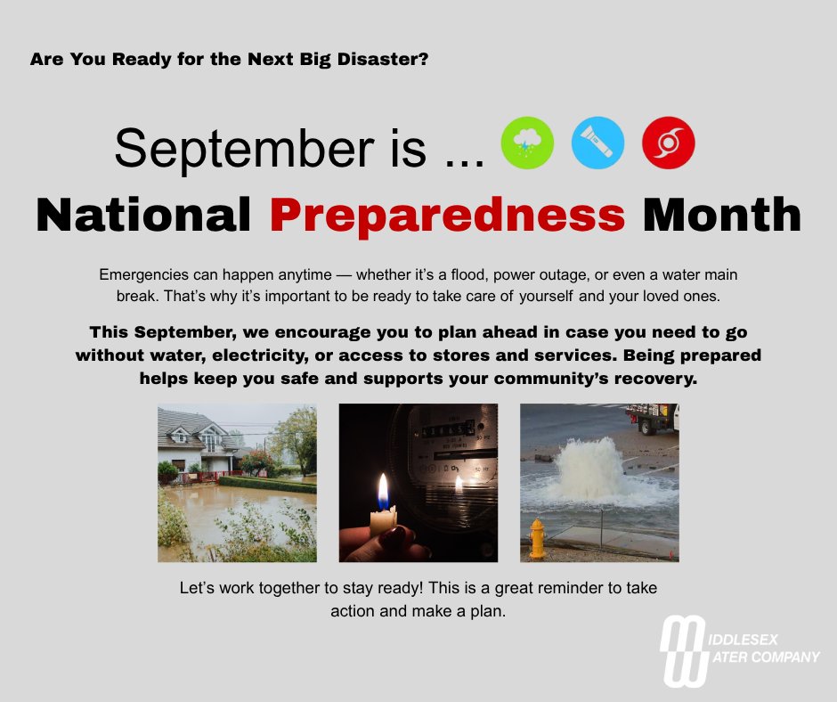 September marks National Preparedness Month, the annual campaign to remind everyone that preparing for emergencies and disasters can keep them, their families, and their communities safe.
The resources and information shared during National Preparedness Month and on