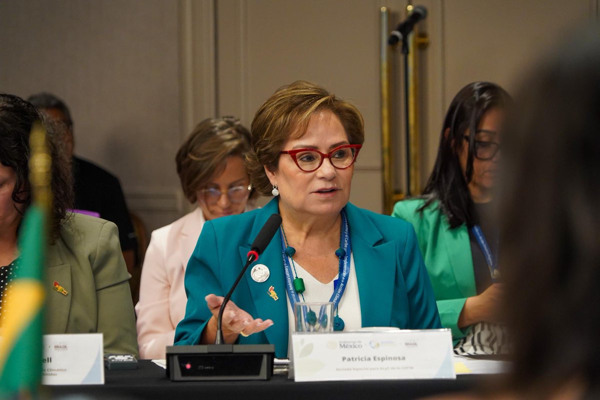 Patricia Espinosa C. (@pespinosac) on Twitter photo It is a great pleasure to participate in the meeting of Environment Ministers of Latin America and the Caribbean in Mexico. Many thanks to the Brazilian #COP30 Presidency, the Government of Mexico, <a href="/SEMARNAT_mx/">SEMARNAT México</a>, and all organizers for convening this important forum. It is a great pleasure to participate in the meeting of Environment Ministers of Latin America and the Caribbean in Mexico. Many thanks to the Brazilian #COP30 Presidency, the Government of Mexico, <a href="/SEMARNAT_mx/">SEMARNAT México</a>, and all organizers for convening this important forum.