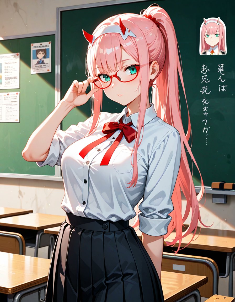 #AIart #AIイラスト #ZeroTwo #DarlingInTheFranxx