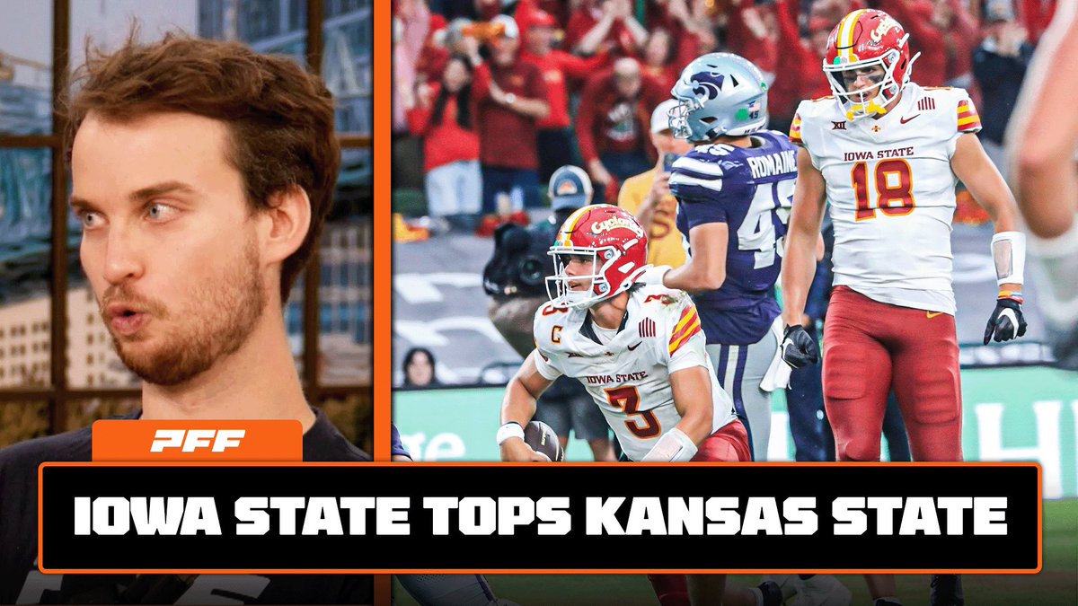 The first grade release show is LIVE. 

Breaking down the grades and numbers you need to know from Iowa State’s 24-21 win over Kansas State. 

youtu.be/NYSEBrCZd9o?si…