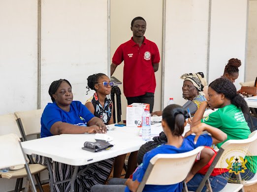 georgeoaddo's tweet image. Over the weekend, the @mydeghana organized a free medical and health outreach event in Jamestown. The exercise, which took place at the Jamestown Palace Park, targeted individuals between the ages of 18 and 40 years. I was present to offer my support and share words of…
