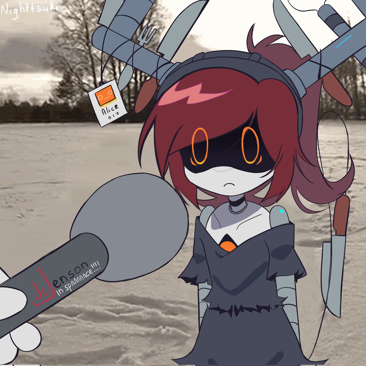 Si te sigo eres fan de Alice (@alicemivieja) on Twitter photo ¿Qué pregunta le hiciste a Alice para que se quedará así?
Dibujo hecho por <a href="/_Nighttsuki_/">Алиса квадроберша</a> ¿Qué pregunta le hiciste a Alice para que se quedará así?
Dibujo hecho por <a href="/_Nighttsuki_/">Алиса квадроберша</a>