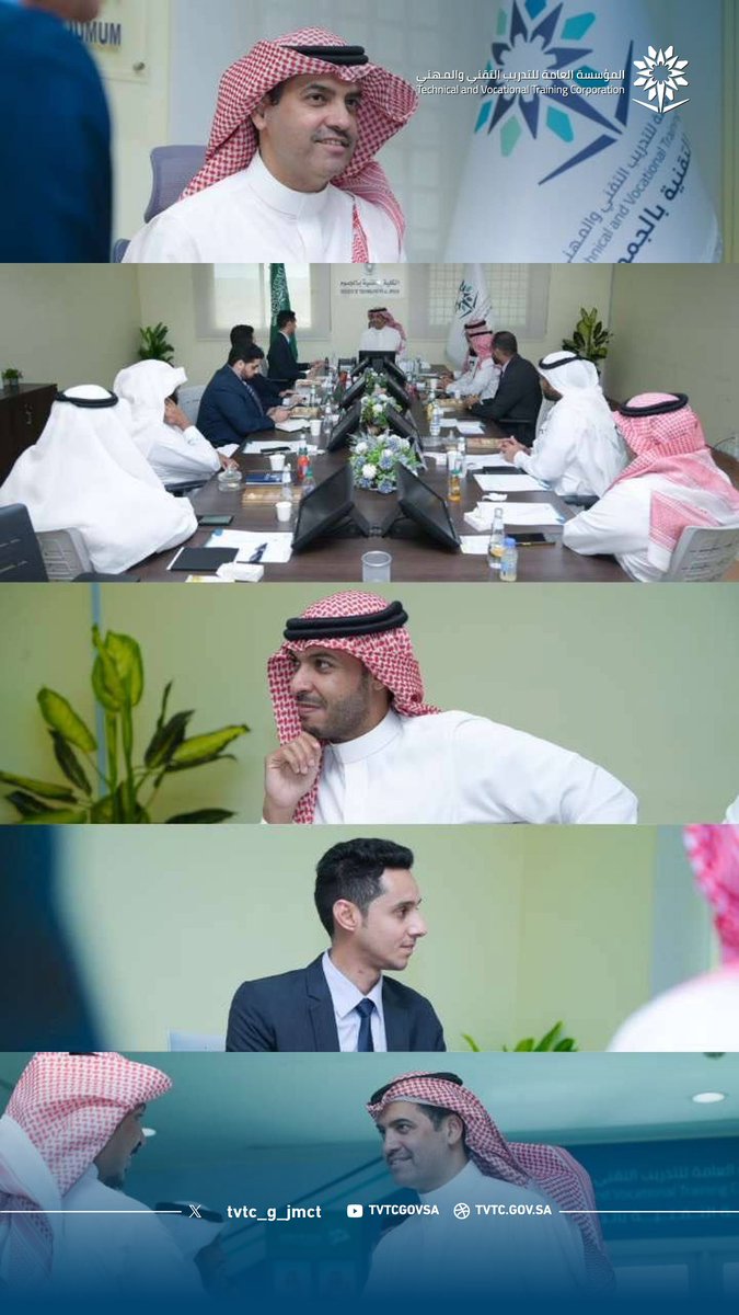 استقبلت #الكلية_التقنية_بالجموم سعادة نائب المحافظ للتدريب د. عادل الزنيدي برفقة مدير عام التدريب التقني والمهني بمنطقة مكة المكرمة م.حسين البحيري حيث اطلعوا على سير العملية التدريبية مثمّنين جهود فريق العمل في تهيئة بيئة تدريبية محفزة لتحقيق جودة المخرجات.

خالص الشكر والتقدير