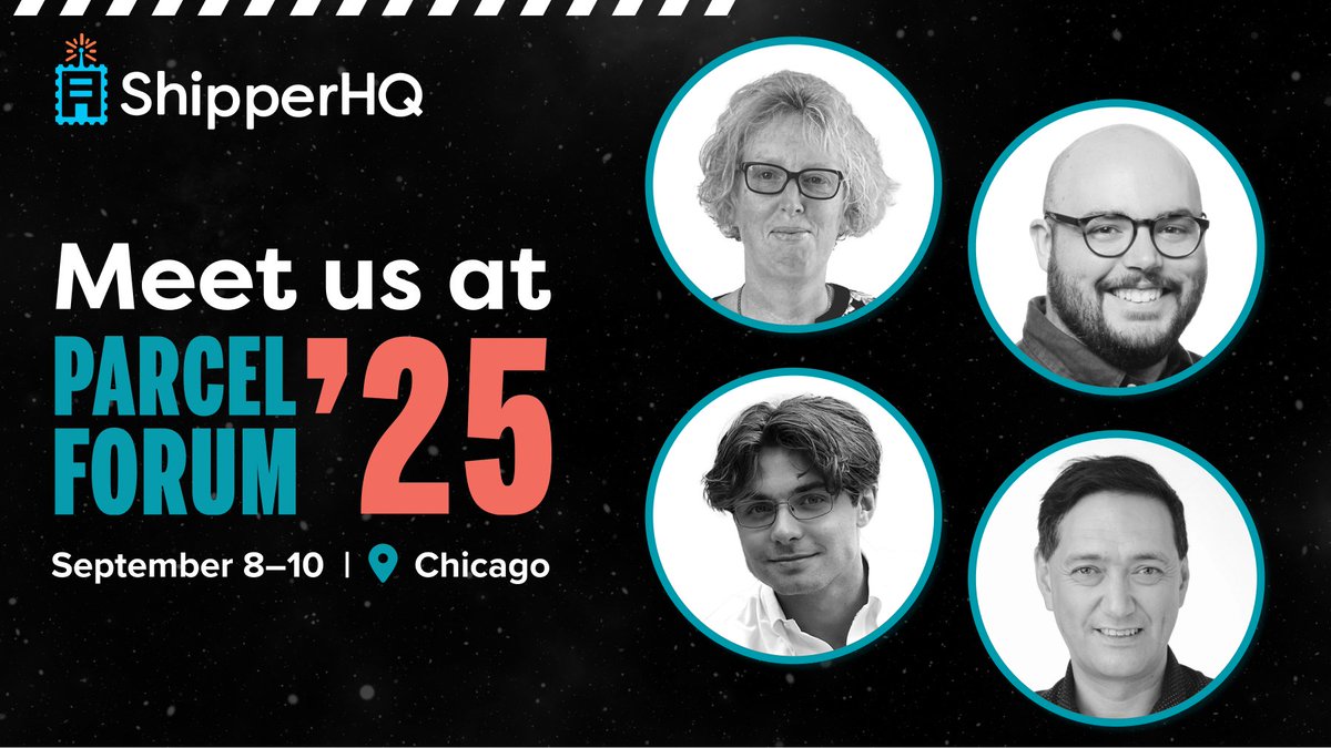 ShipperHQ's tweet image. It’s official, just 2 weeks until #ParcelForum 2025

We’ll be there talking shipping, fulfillment, and everything after the buy button.

Here’s how you can get ahead:
📦 Fix last mile chaos
📉 Control carrier costs
🛒 Make delivery a win

Book time → hubs.li/Q03FlbfQ0
