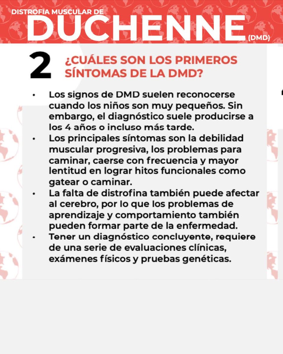¡1️⃣3️⃣días para el Día Mundial de Concienciación sobre Duchenne y Becker (WDAD2025)! Marca el 7 de septiembre en tu calendario 🗓️❤️. Comparte este mensaje y únete a la ola global de esperanza.
¡Seguimos sumando voces para dar visibilidad a la Distrofia Muscular de Duchenne! 💪🧬